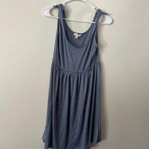 See You Monday Blue Mini Dress